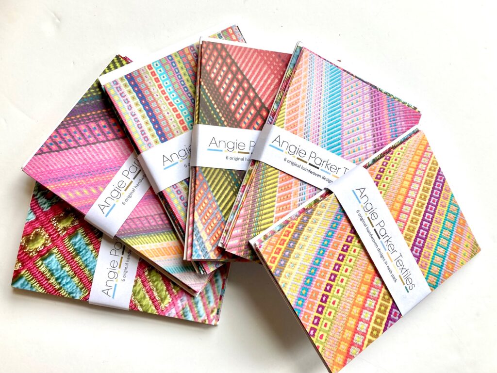 Designs For Notelets Notelets #1 Original Angie Parker Textiles Designs - Angie Parker Textiles