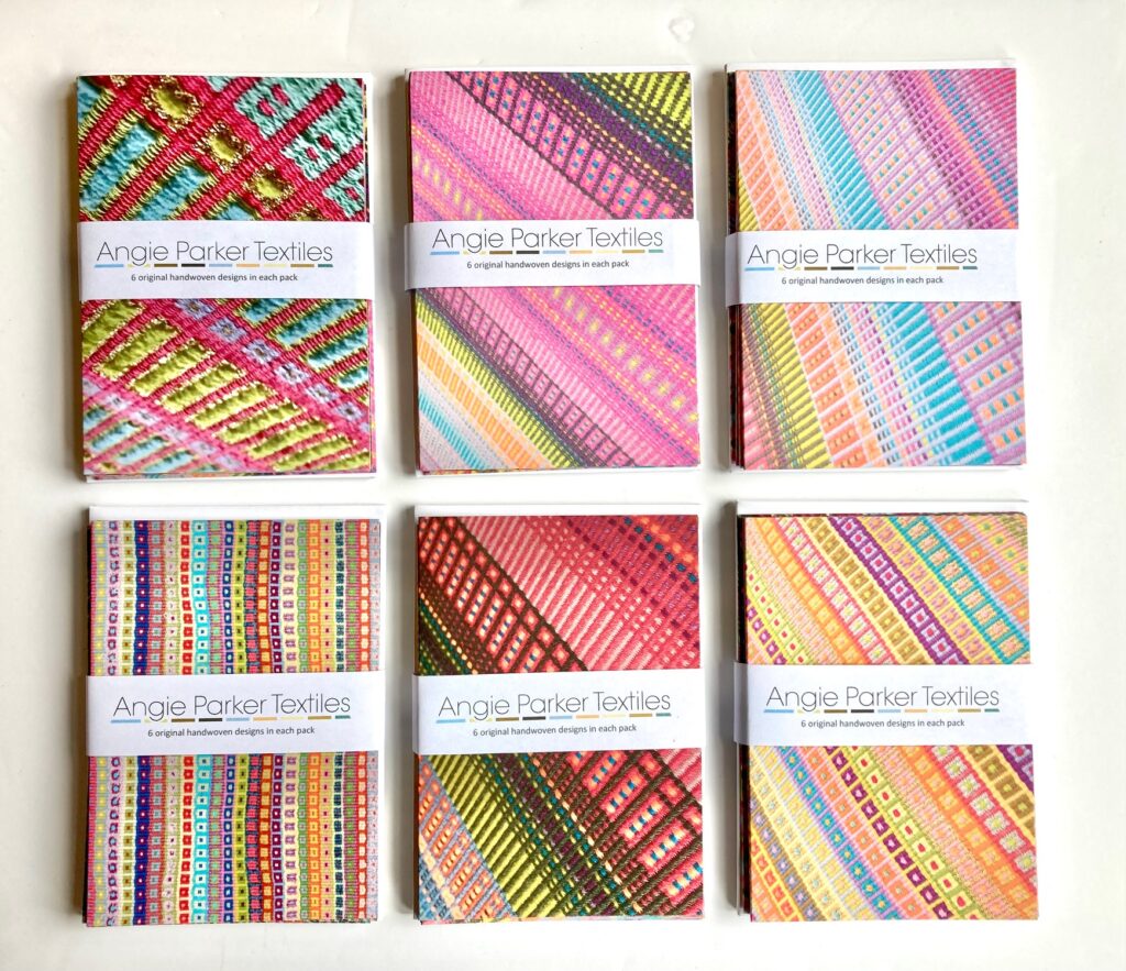 Designs For Notelets Notelets #1 Original Angie Parker Textiles Designs - Angie Parker Textiles